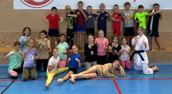 Workshop karate s Marií Čadovou